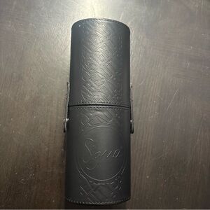 Sigma Black 9.5" Beauty Makeup Brush Snap Close Brush Cup Holder | Travel Case